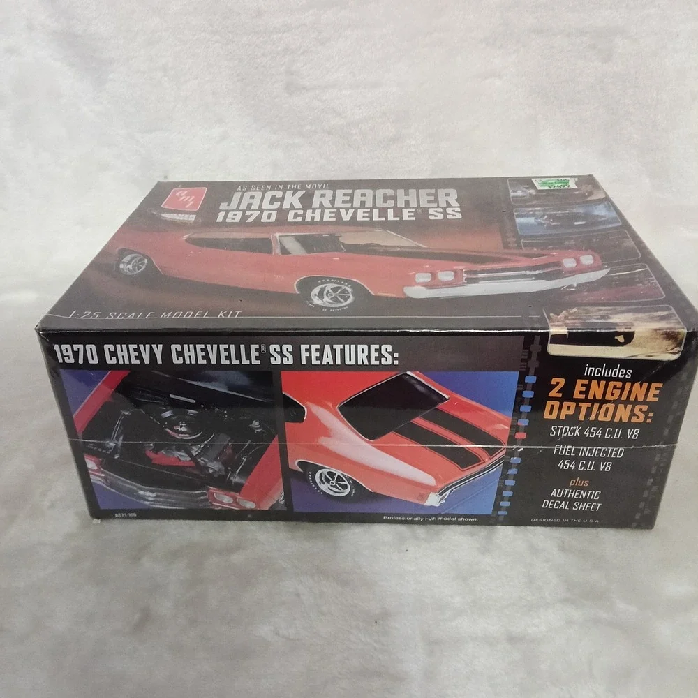 AMT Jack Reacher 1970 Chevy Chevelle SS 1:25 Scale Model Kit AMT871/12 NEW